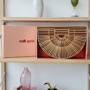Cult Gaia Bamboo Arc Bag